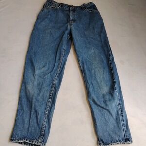 Vintage Levis Womens 12 550 Tapered Mom Medium Wash 90s USA Made 30x29‎